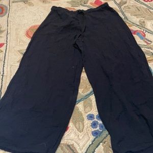 Velvet by Graham and Spencer Black cotton pants